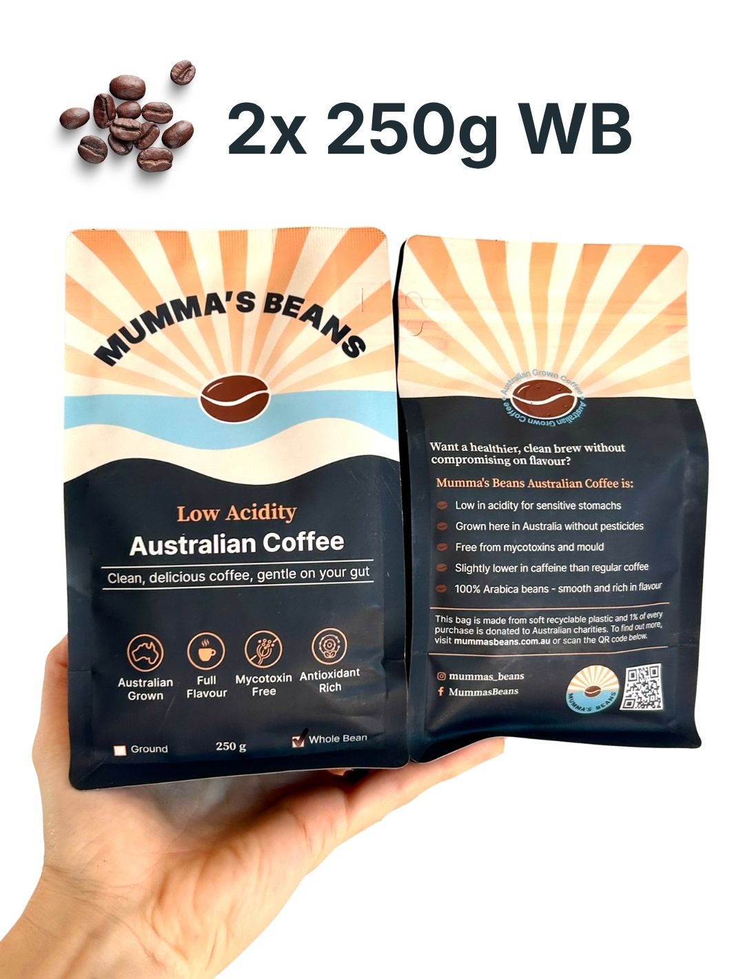 Australian Grown Low Acidity Coffee