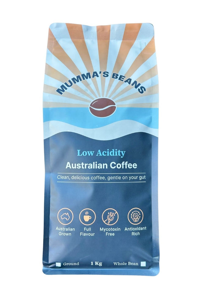 Ground 1 kg coffee package with &