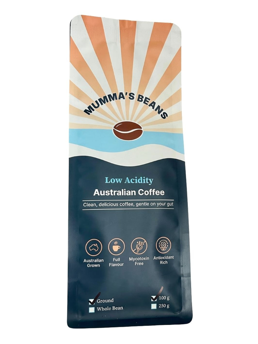 Healthy Coffee Australian grown by Mumma's Beans