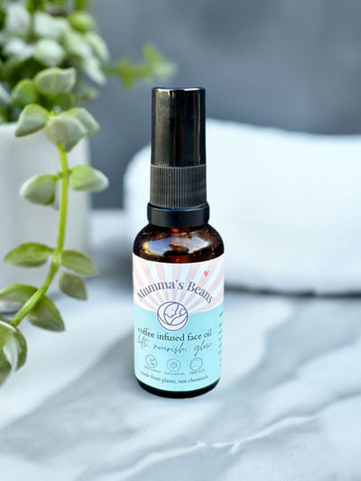best hydrating face oil by Mumma's Beans Coffee