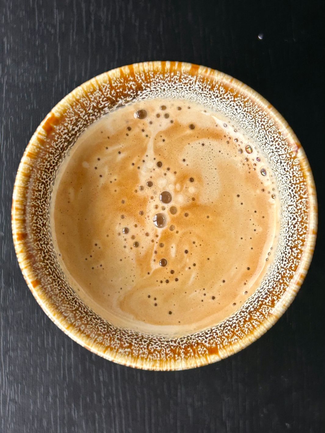 ceramic coffee mug with coffee