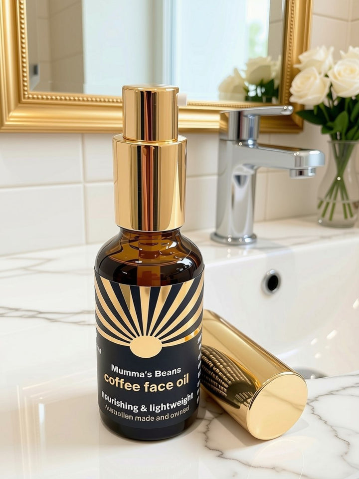coffee face oil with 100% Australian ingredients