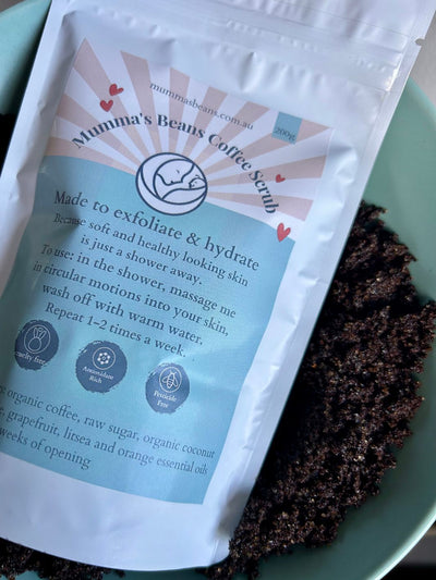 coffee scrub by Mumma's Beans Coffee