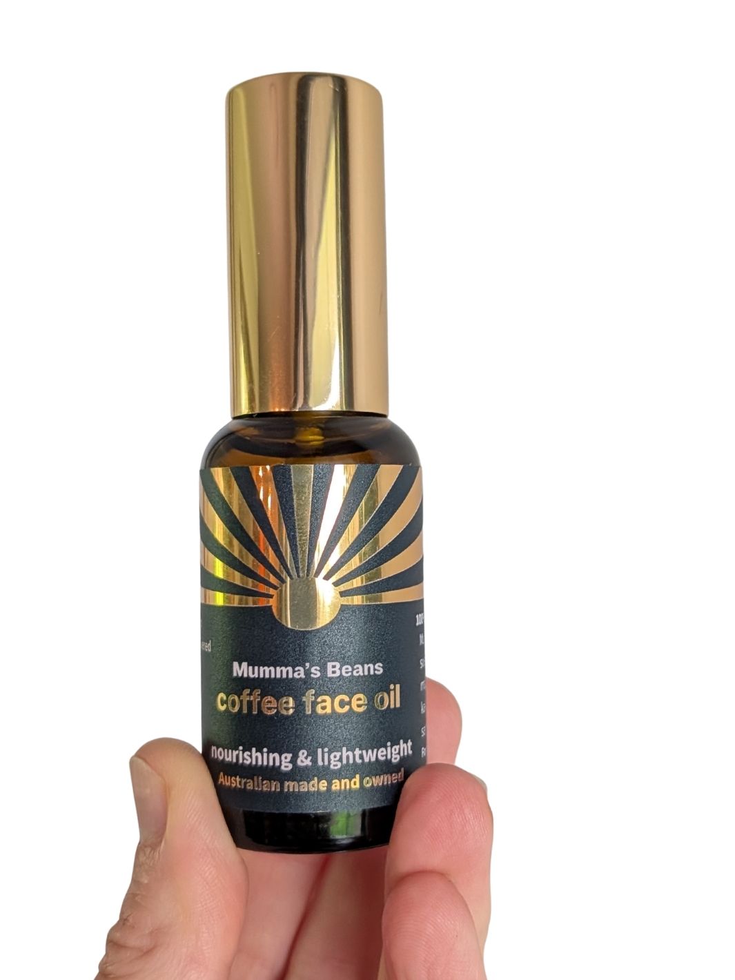 deeply hydrating face oil by Mumma's Beans