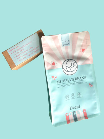 reusable capsule with organic decaf coffee